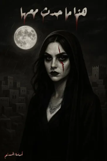 صورة هذا ما حدث معها / اسود